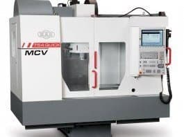 Vista frontale della macchina KOVOSVIT MAS MCV 754 Quick
