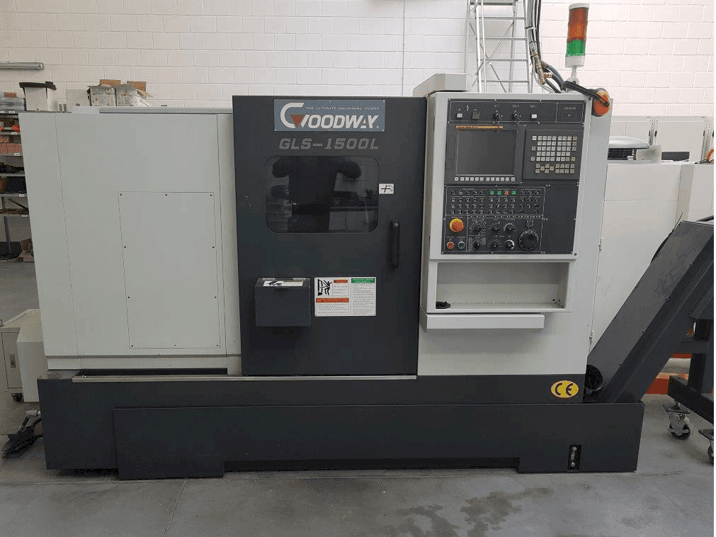 Vista frontale della macchina Goodway GLS-1500L