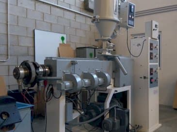 Vista laterale sinistra della macchina Mateu & Solé EX 38