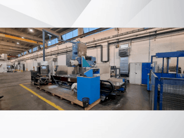 Vista frontale della macchina TOS KUŘIM FS 100 S/A3