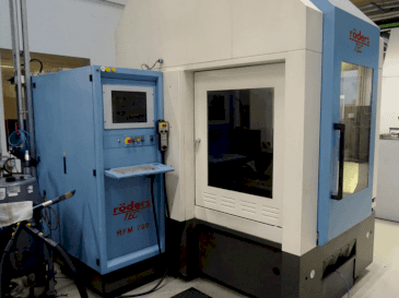 Vista frontale della macchina Roders RFM 760