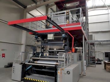 Vista frontale della macchina ROLBATCH 1600