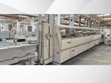 Vista frontale della macchina IMA Novimat Systems I/R75/1000