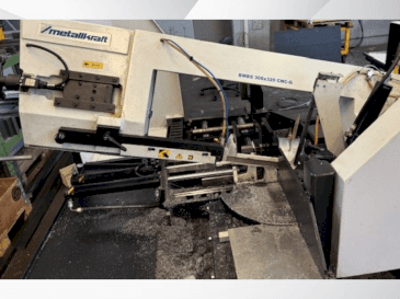 Vista frontale della macchina Metallkraft  BMBS 300X320