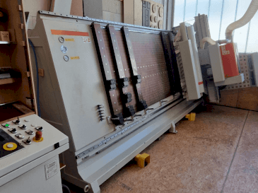 Vista frontale della macchina TECNOTEAM TECNOFLEX