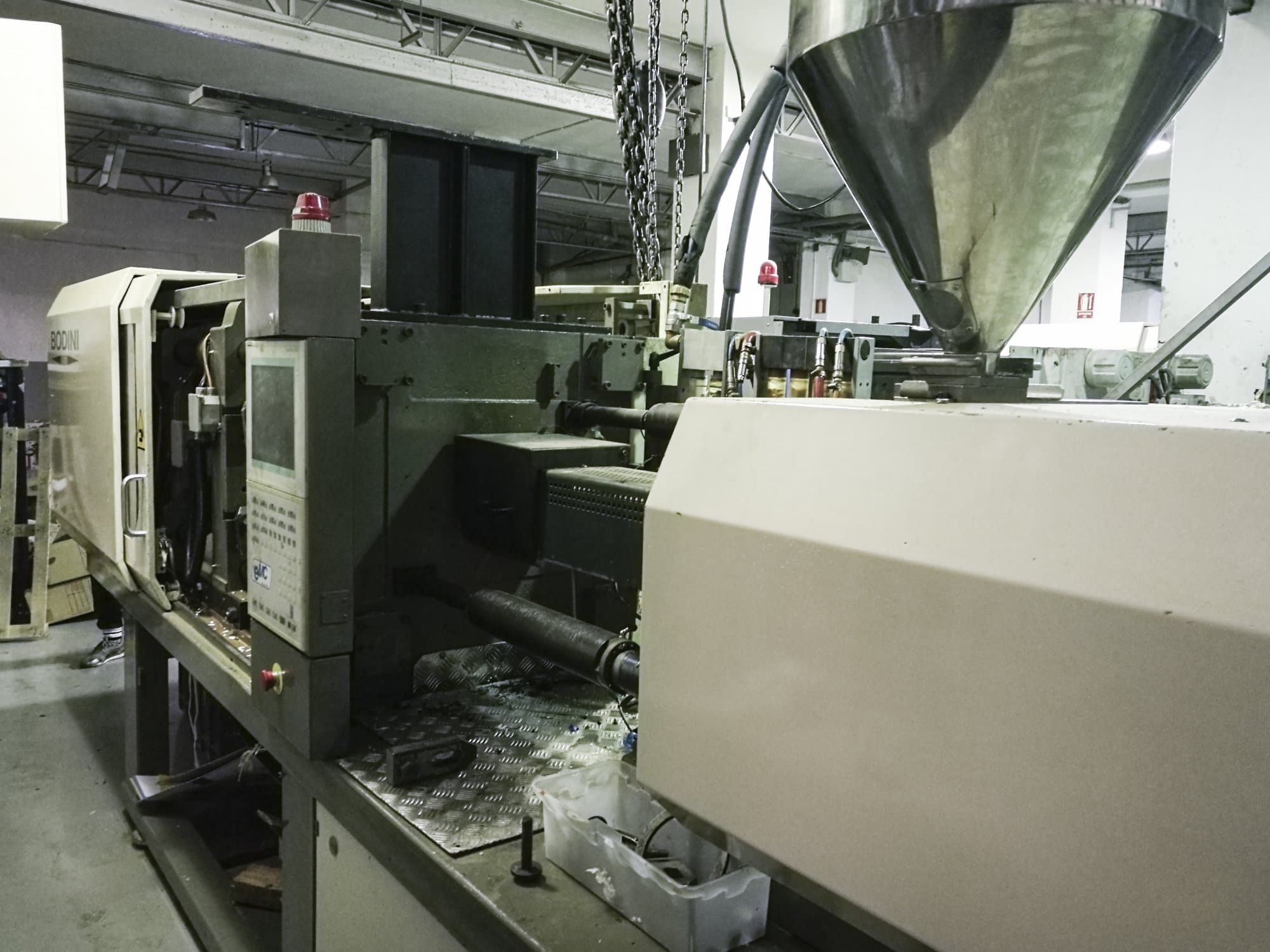 Vista lato destro della macchina BODINI ELEDRIVE 165