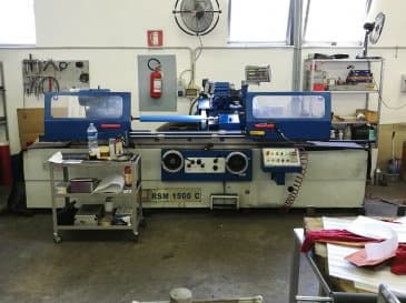 Vista frontale della macchina Knuth RSM 1500 C