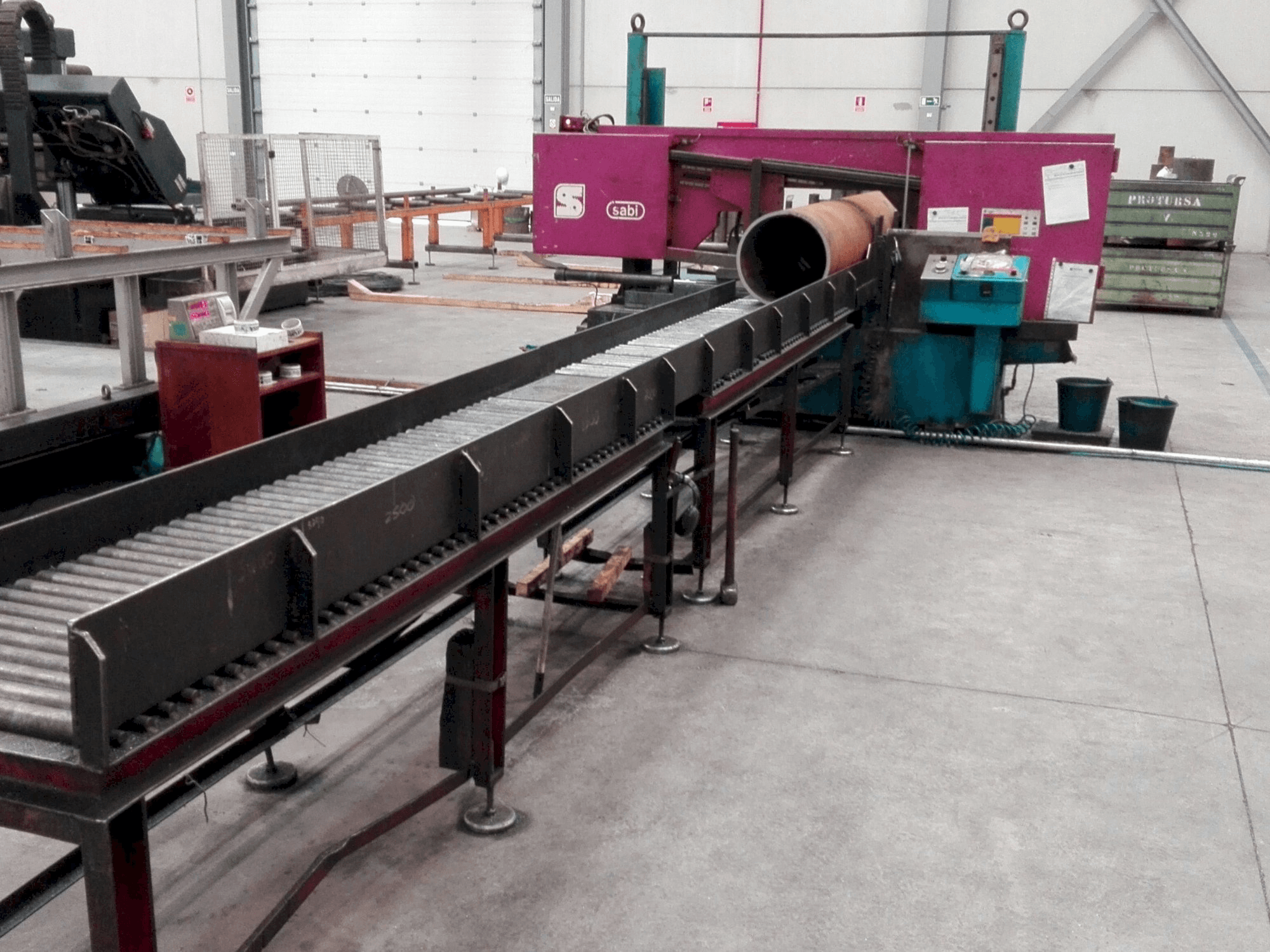 Vista frontale della macchina Sabi PB-450A-NC