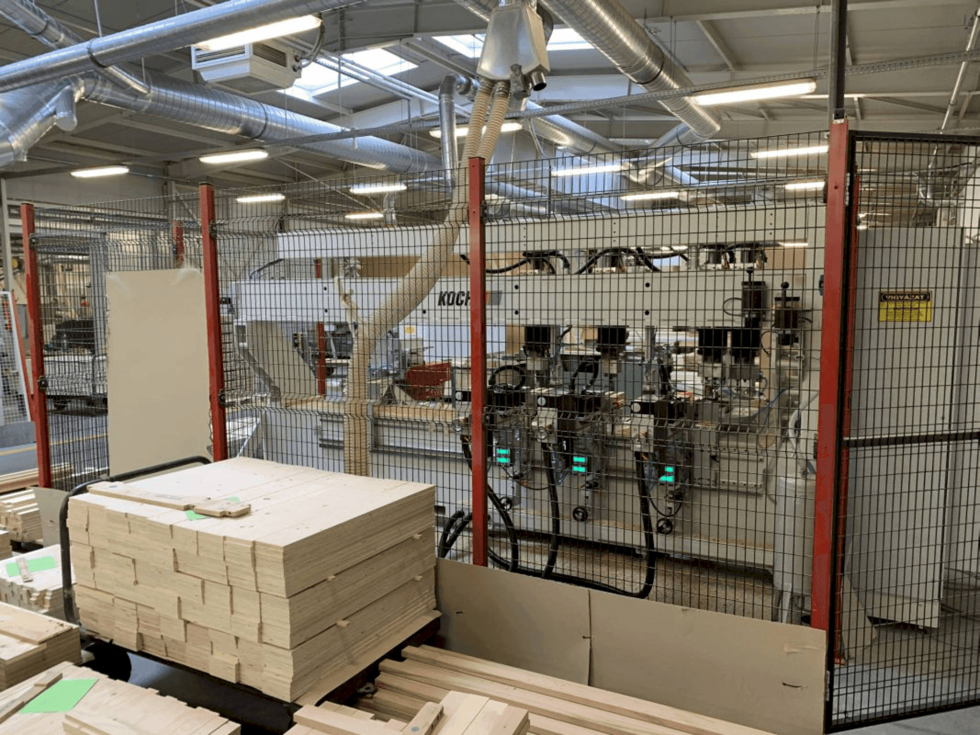 Vista frontale della macchina KOCH BL 2500 NC select line