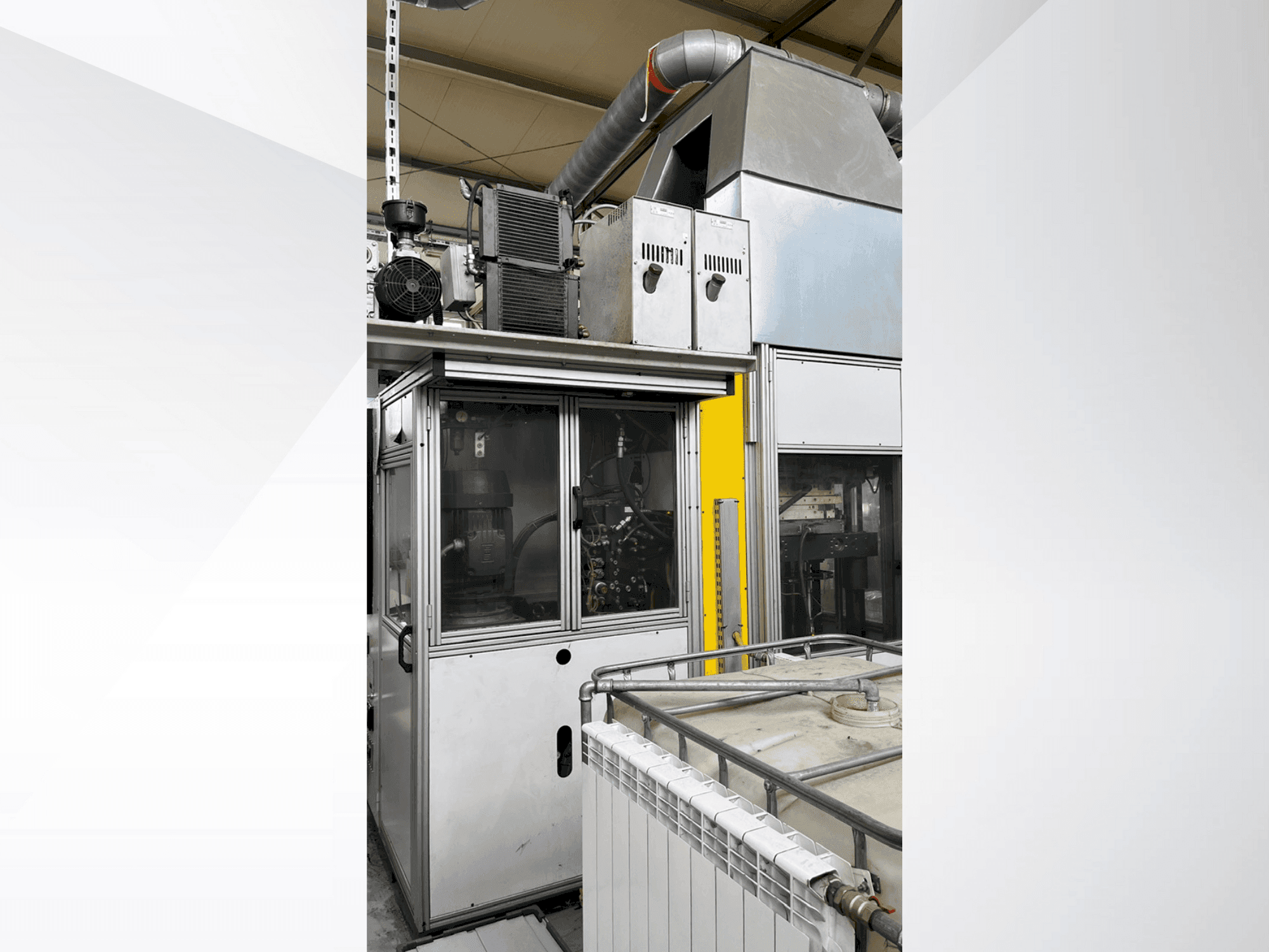 Vista frontale della macchina Kloeckner Desma 968.250 ZO