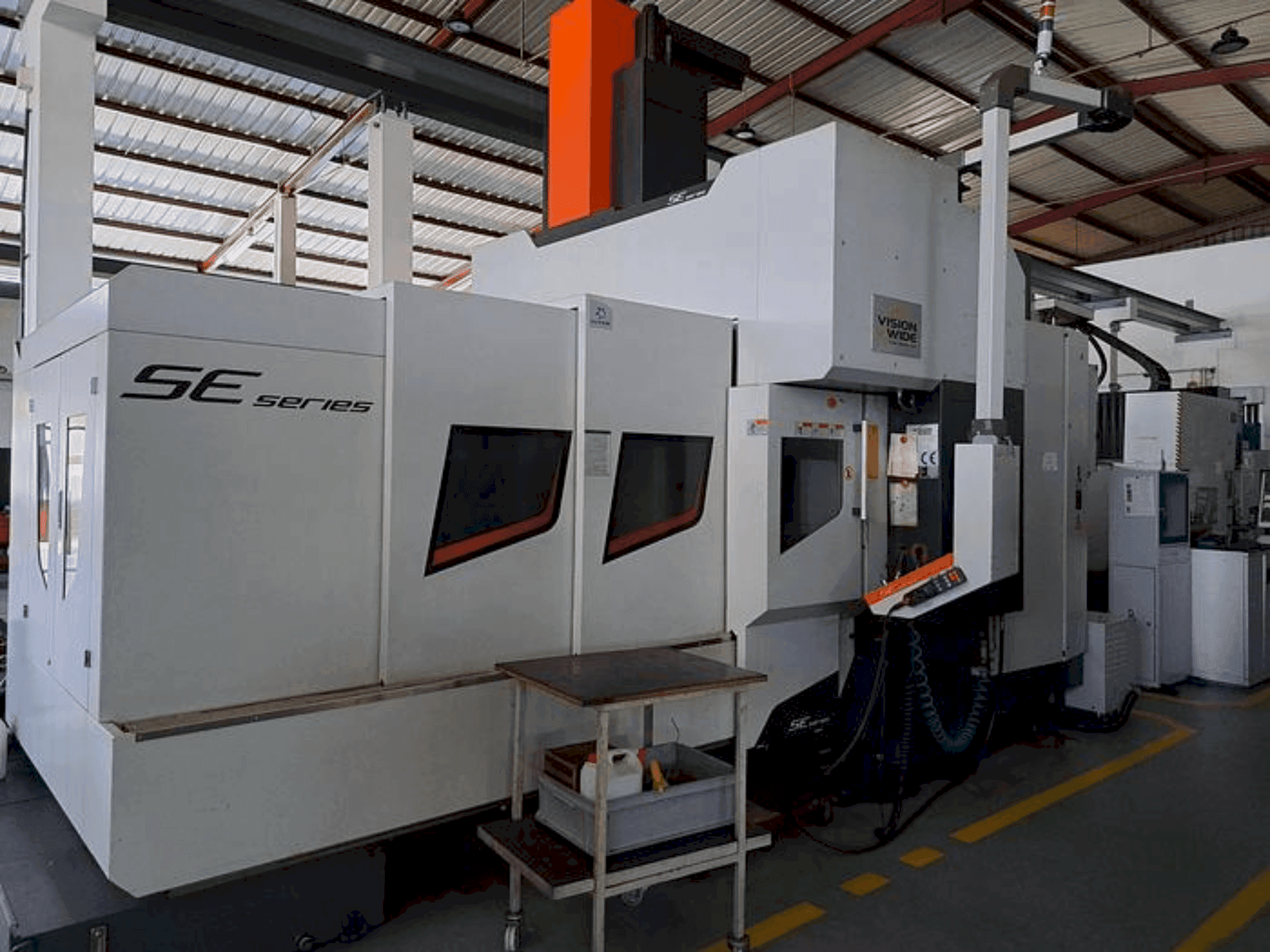 Vista frontale della macchina Vision Wide SE-2112