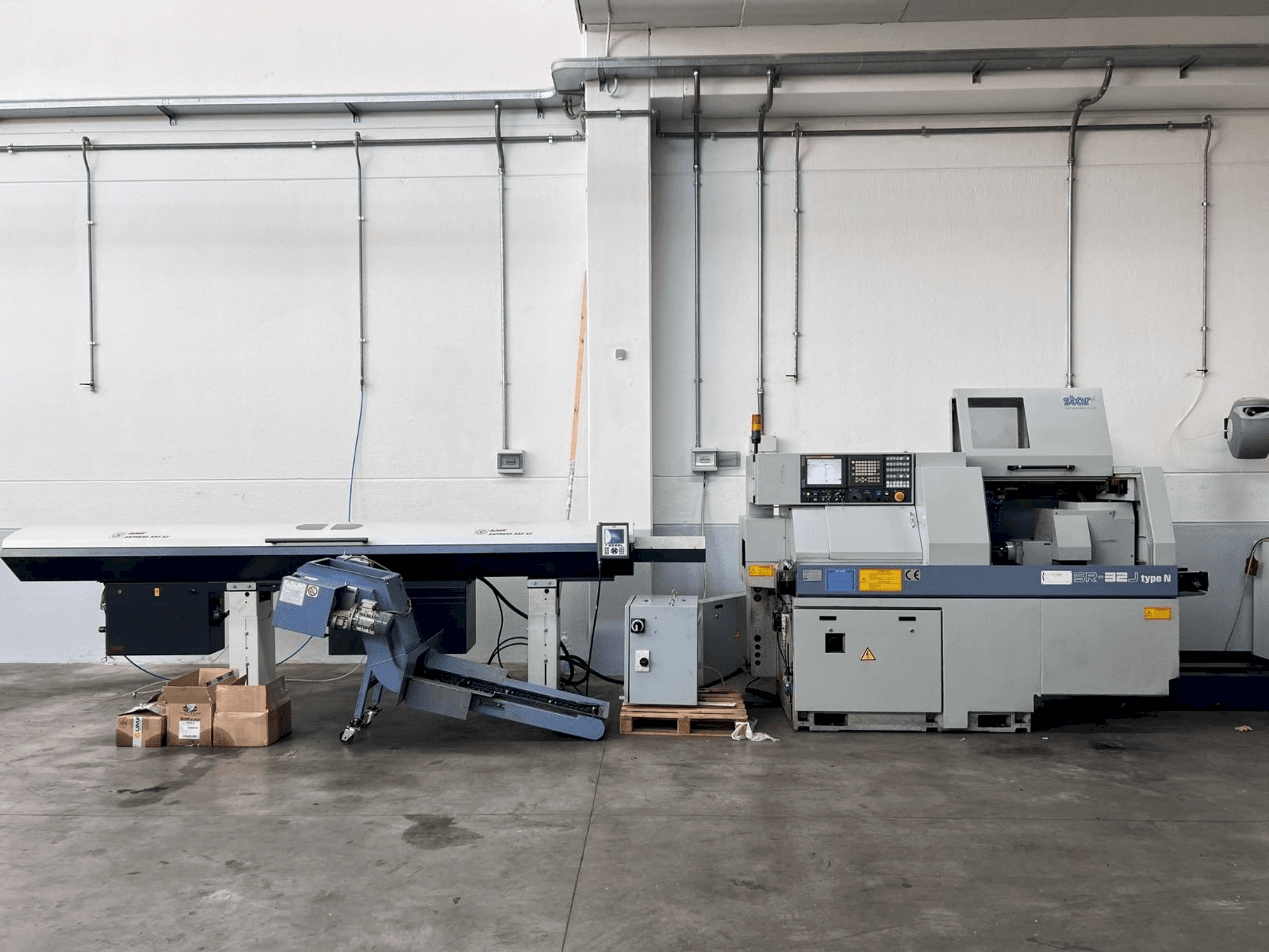 Vista frontale della macchina Star SR-32J type N