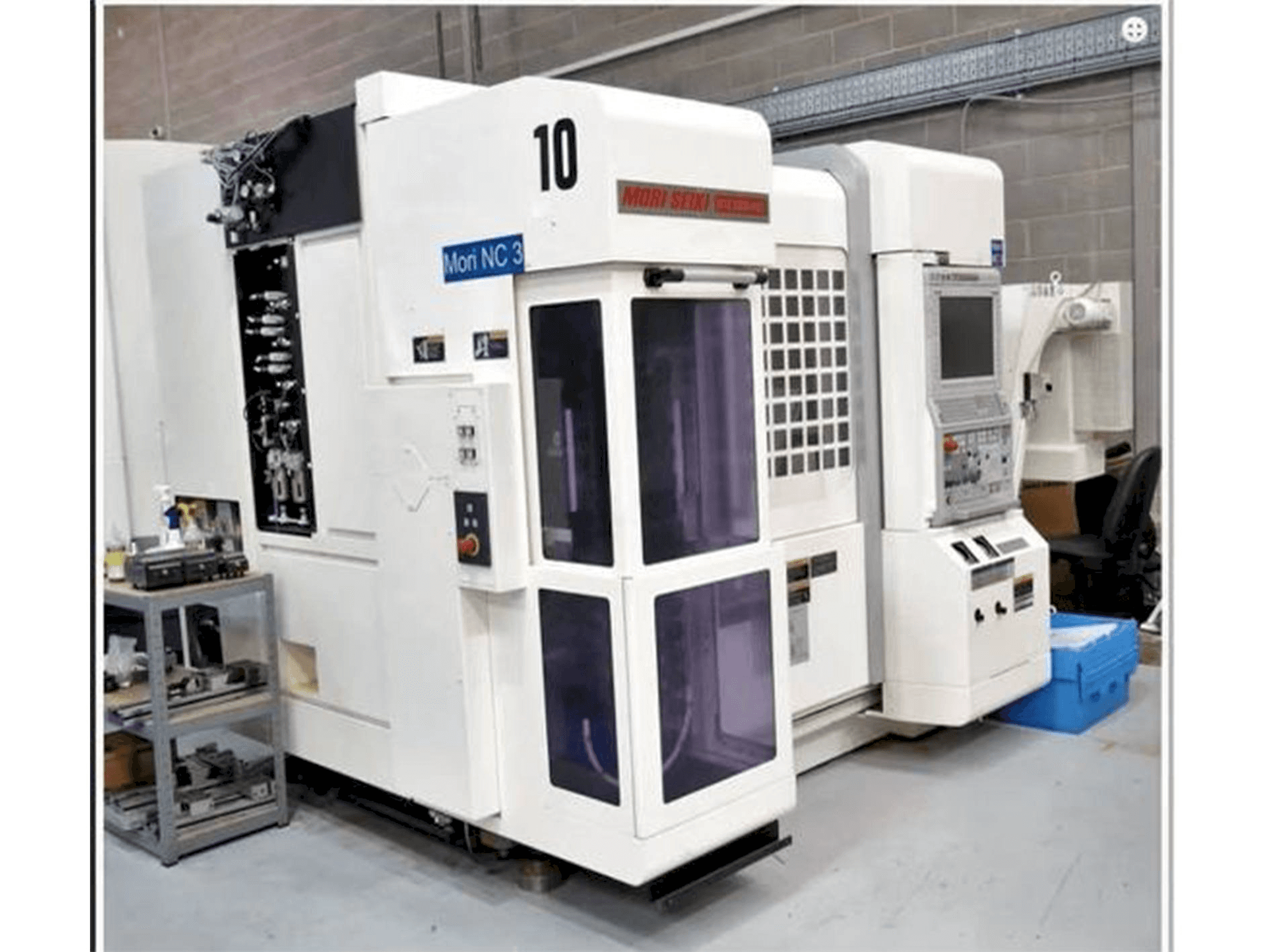 Vista frontale della macchina DMG MORI NTX1000 HSC SZM