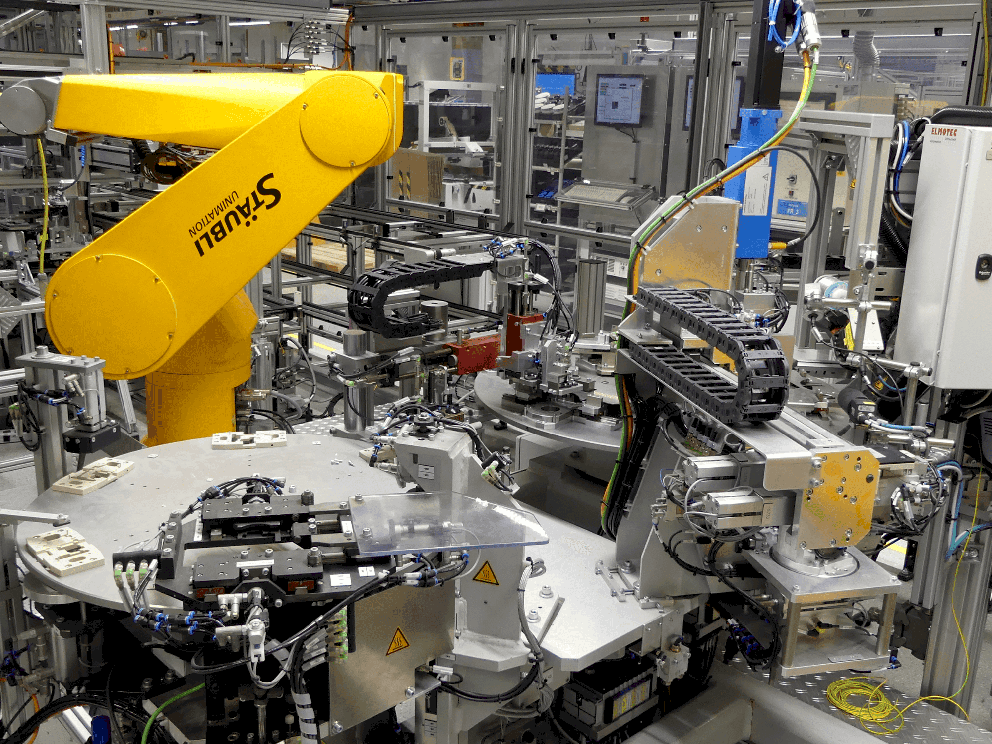 Vista frontale della macchina ELMOTEC 16479