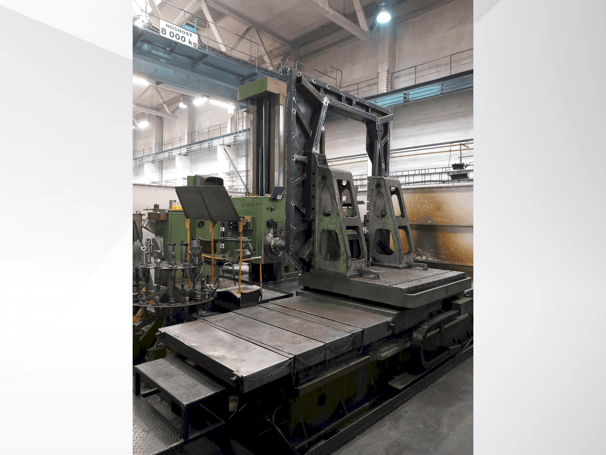 Vista frontale della macchina TOS TOS WHN 13.4A