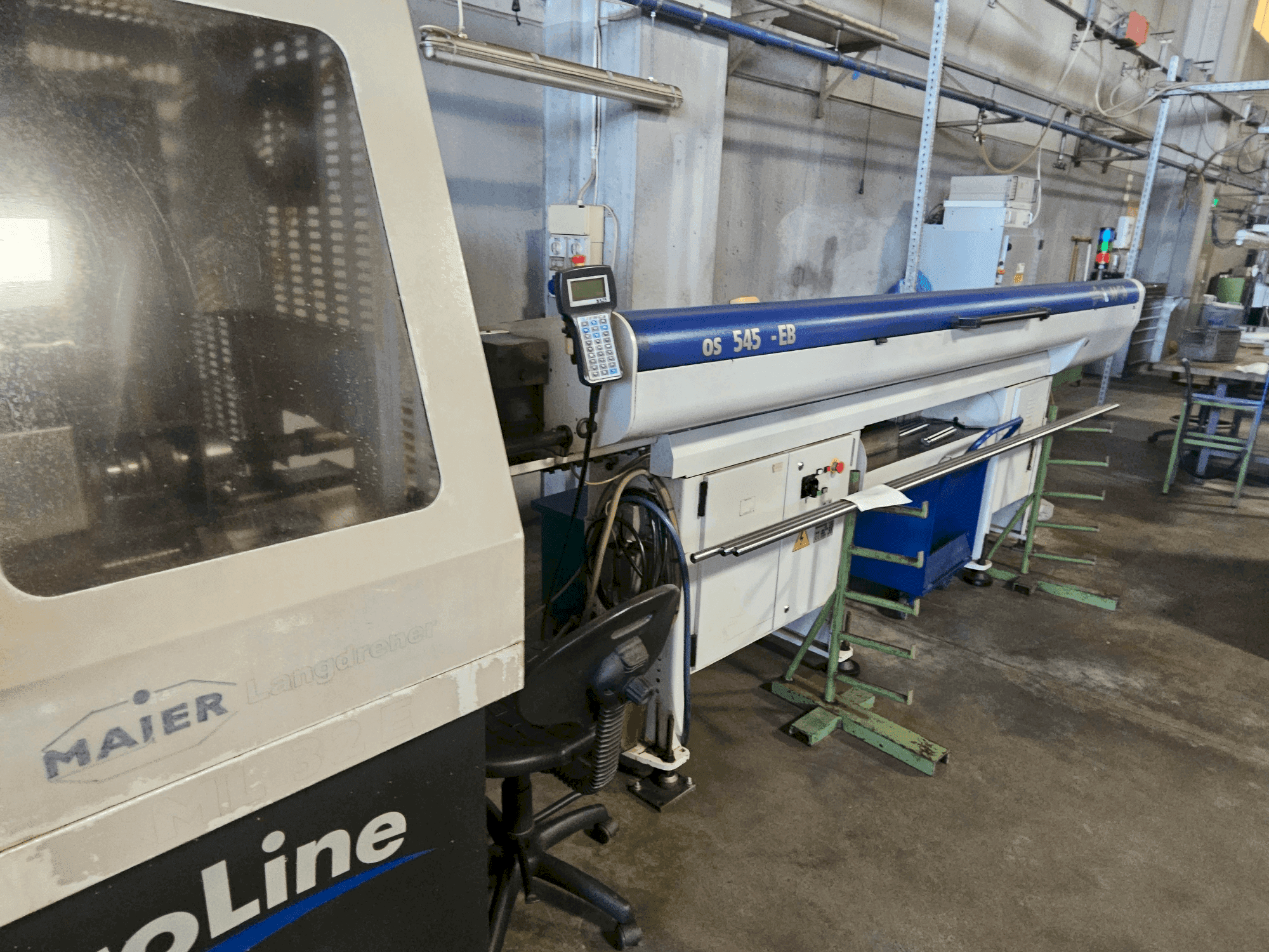 Vista frontale della macchina Maier ML 32E