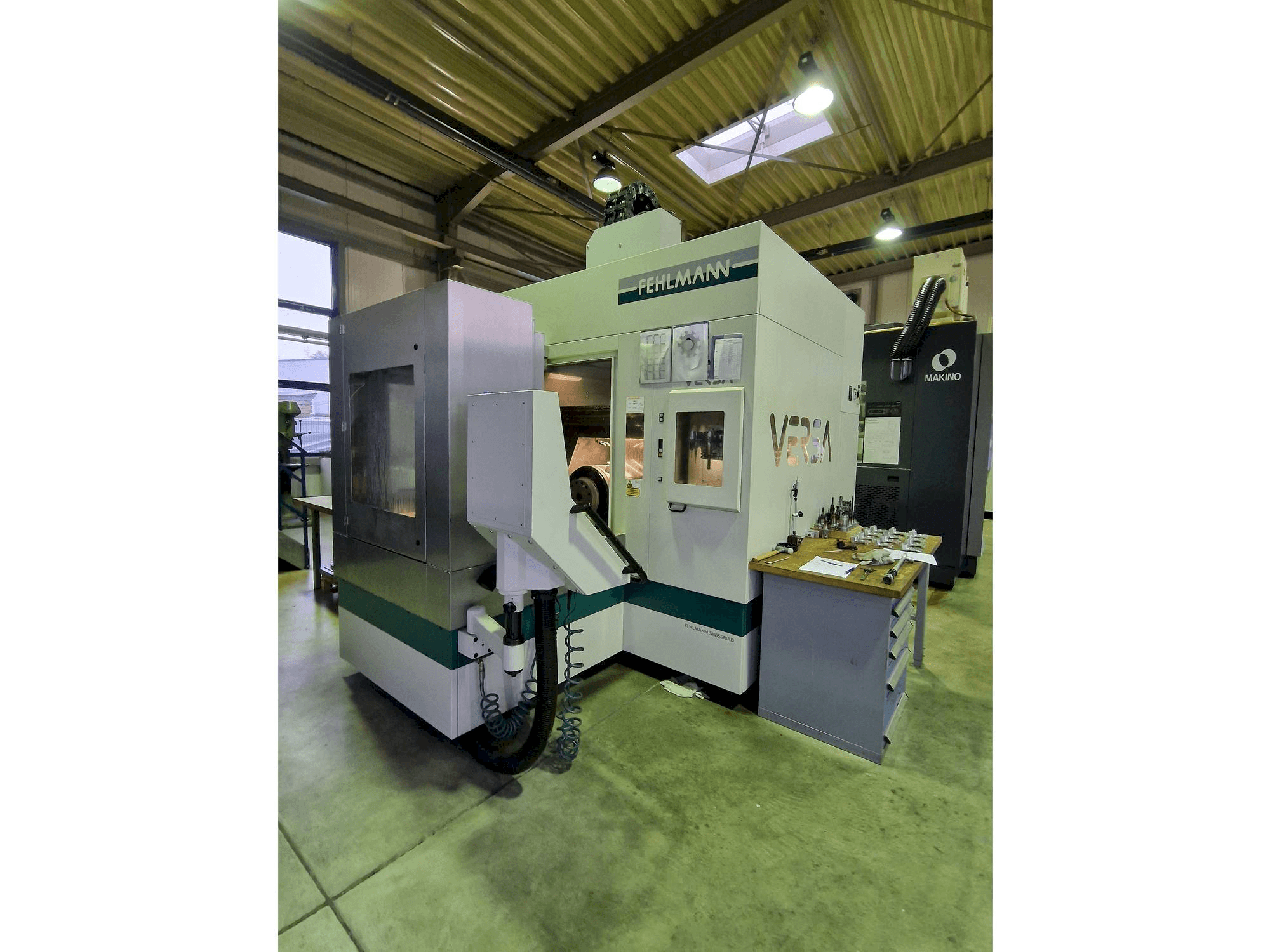 Vista frontale della macchina FEHLMANN Versa P825