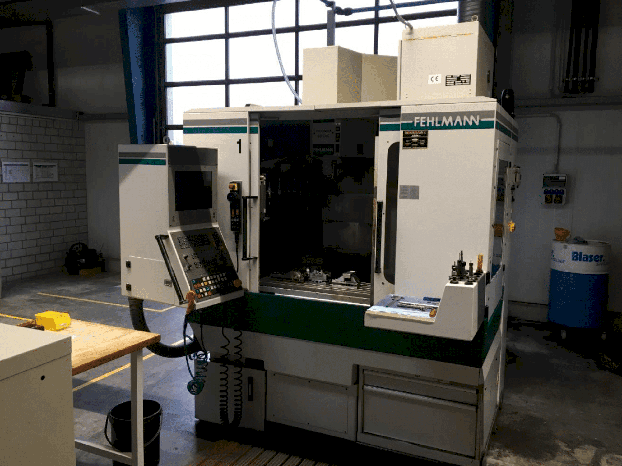 Vista frontale della macchina FEHLMANN Picomax 60