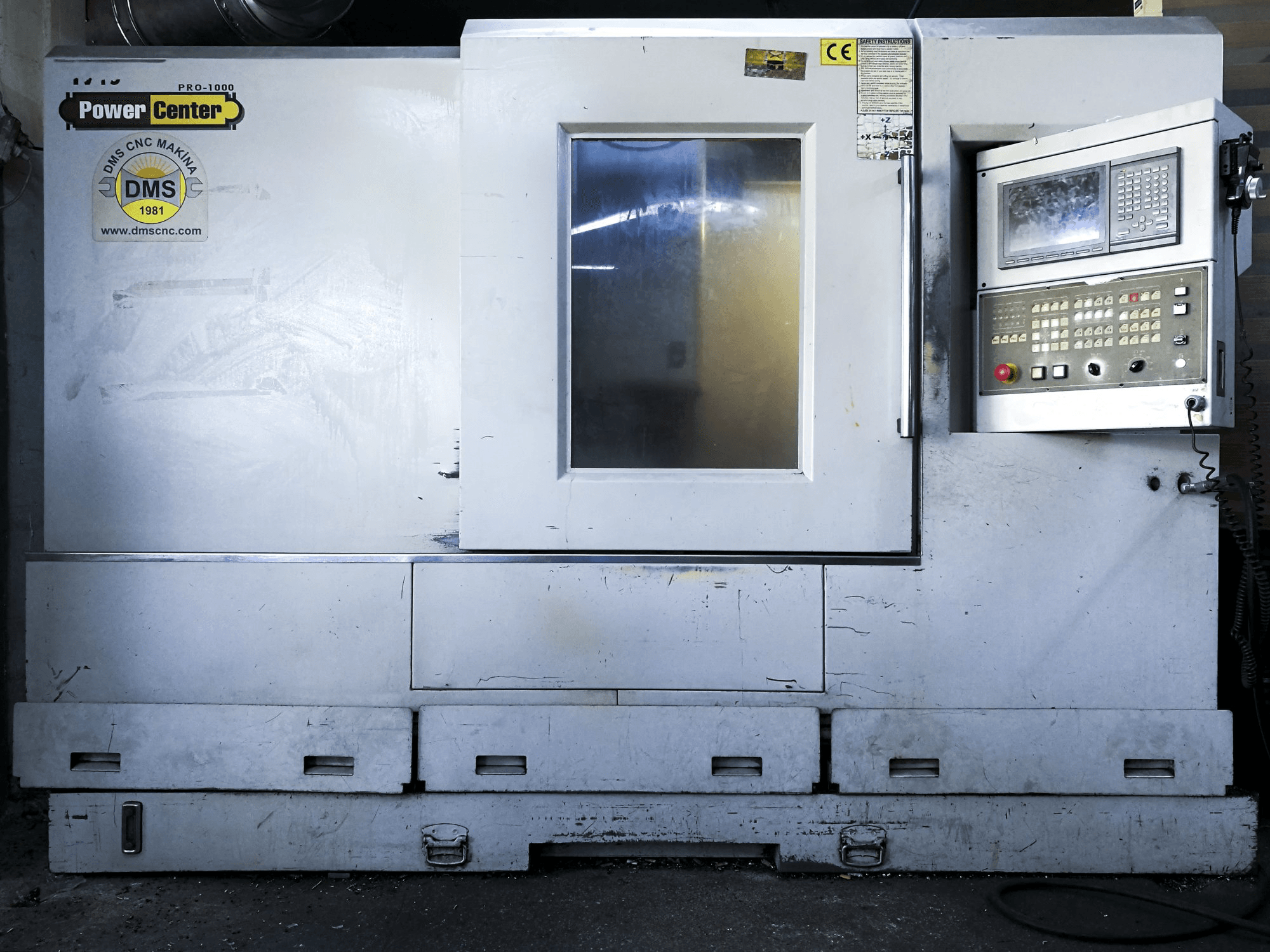 Vista frontale della macchina Hartford PRO1000S