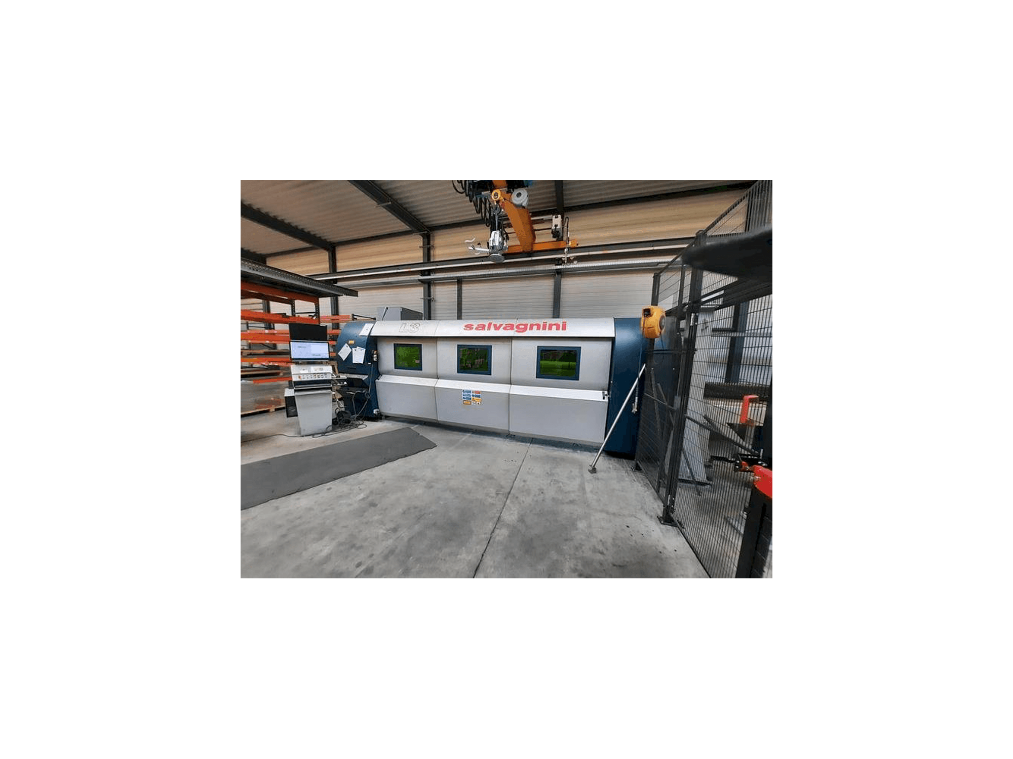 Vista frontale della macchina Salvagnini L3 - 4020