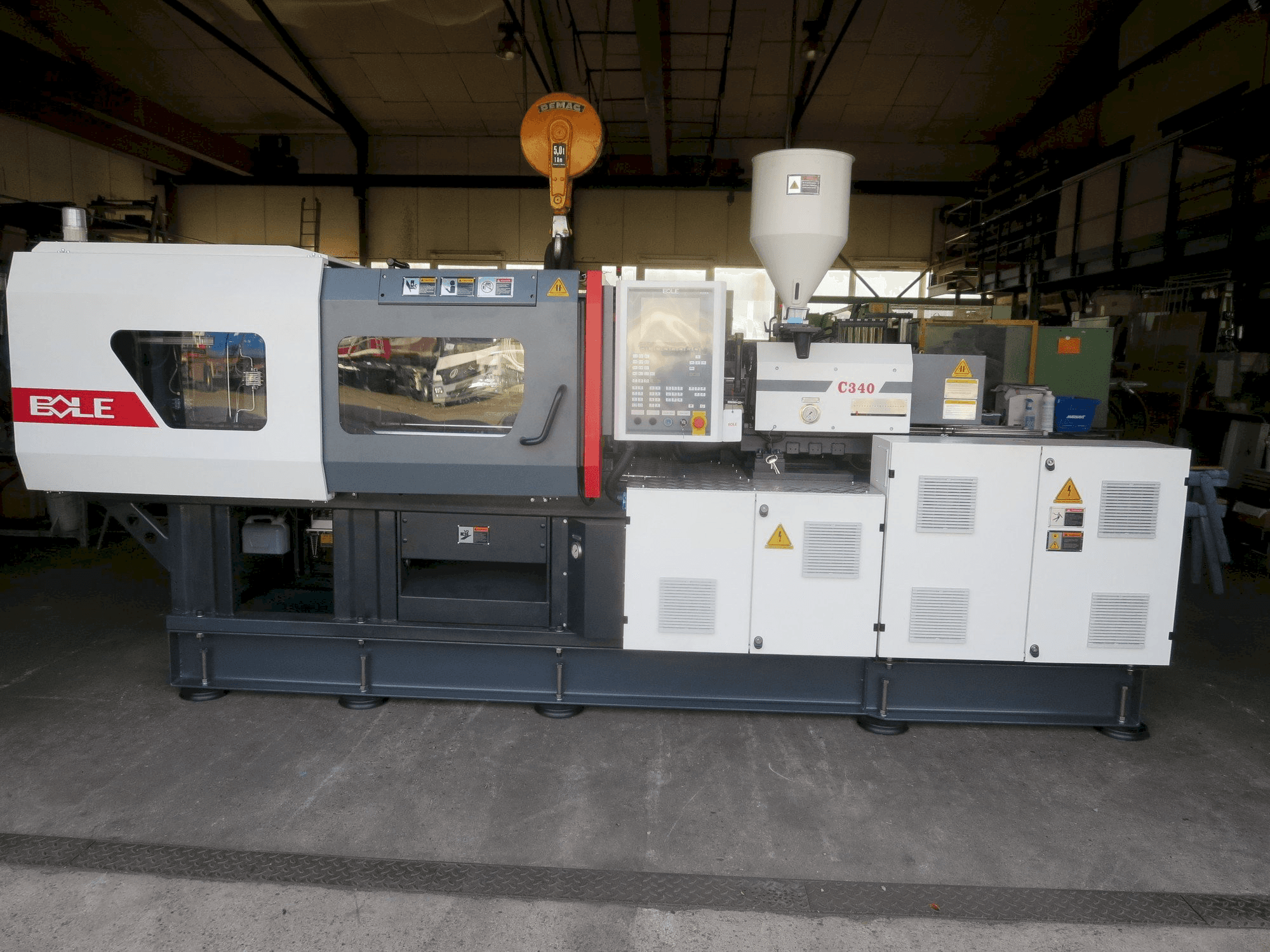 Vista frontale della macchina BOLE BL 100EKII - C340