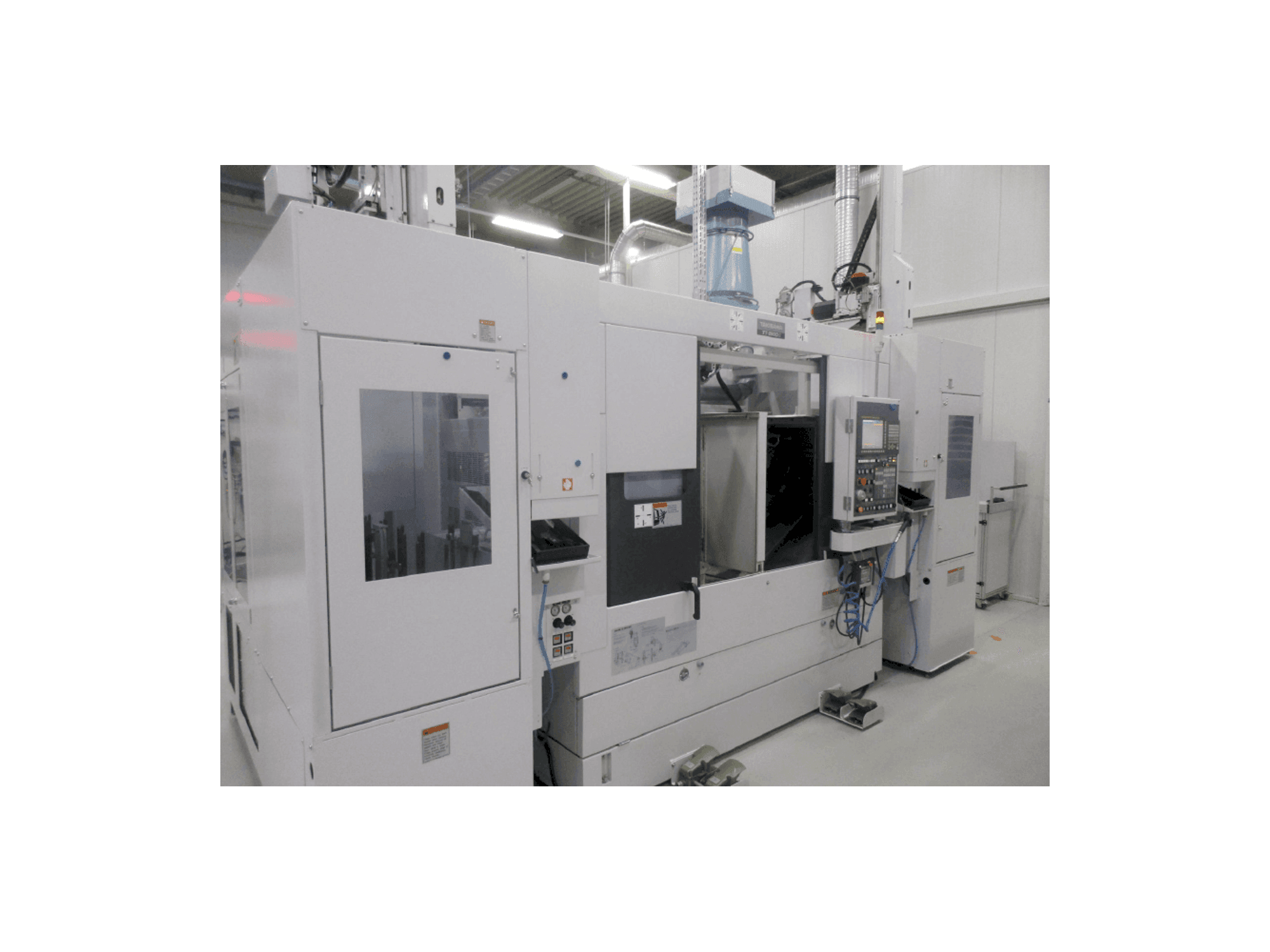 Vista frontale della macchina Takisawa TT-2600GD