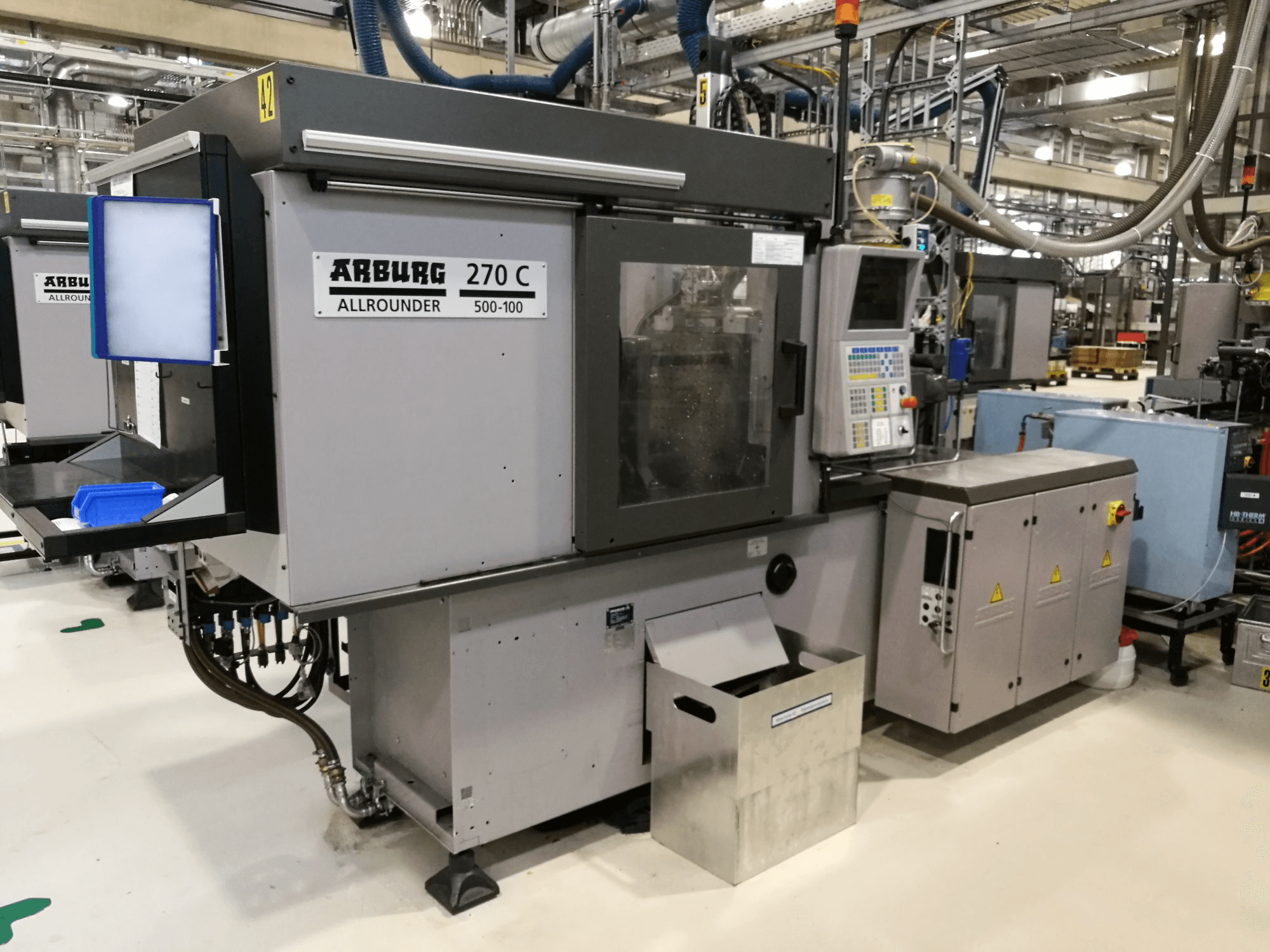 Vista lato sinistro 1 della macchina Arburg 270C 500-100