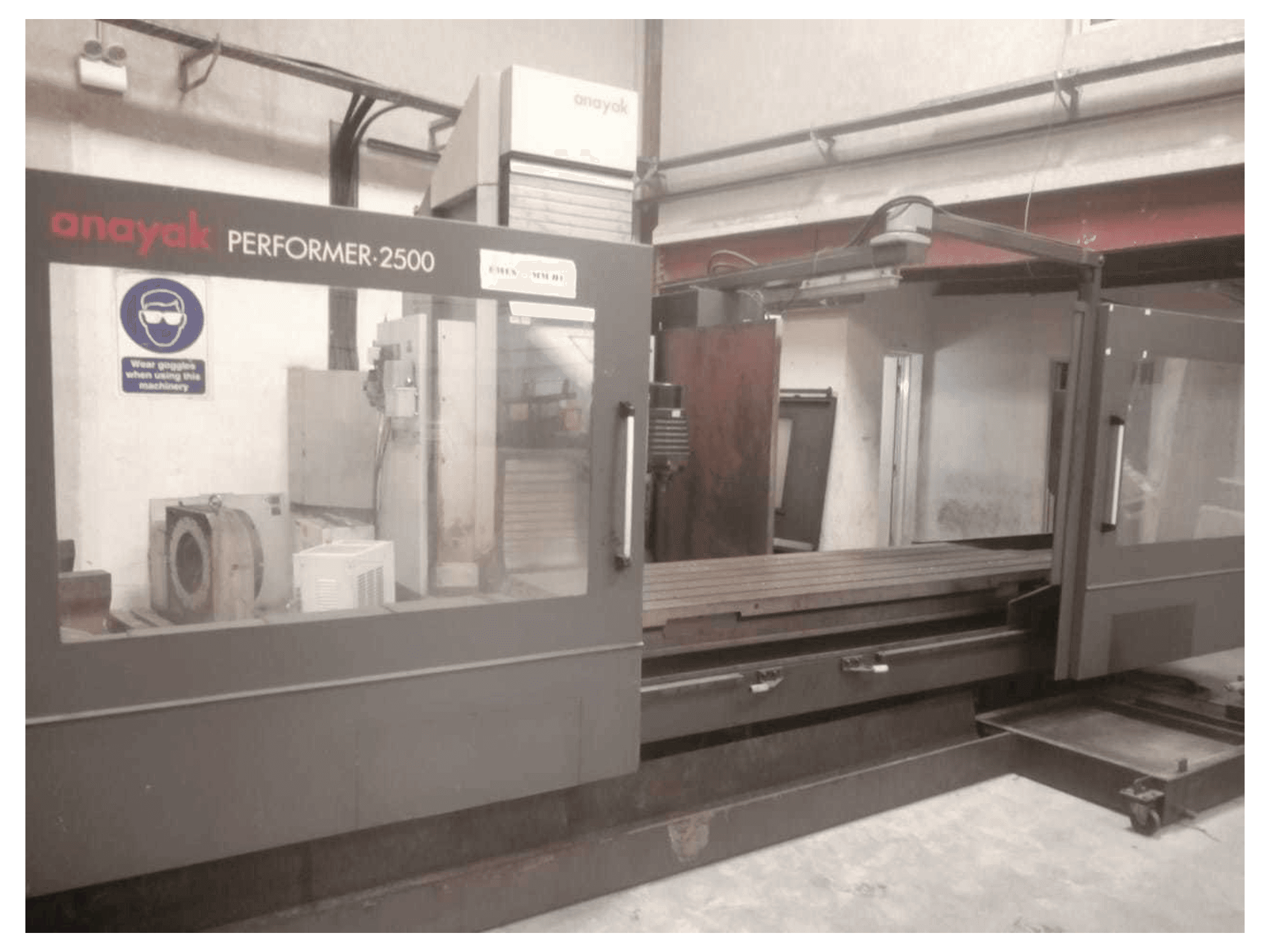 Vista frontale della macchina ANAYAK PERFORMER-2500