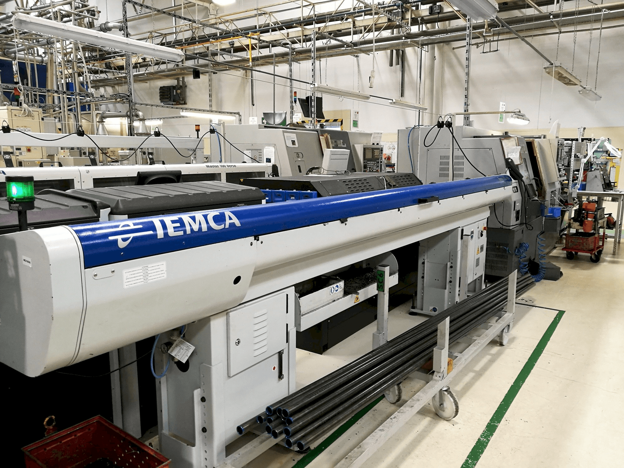 Vista frontale della macchina IEMCA BOSS 552 HD - 44 LL