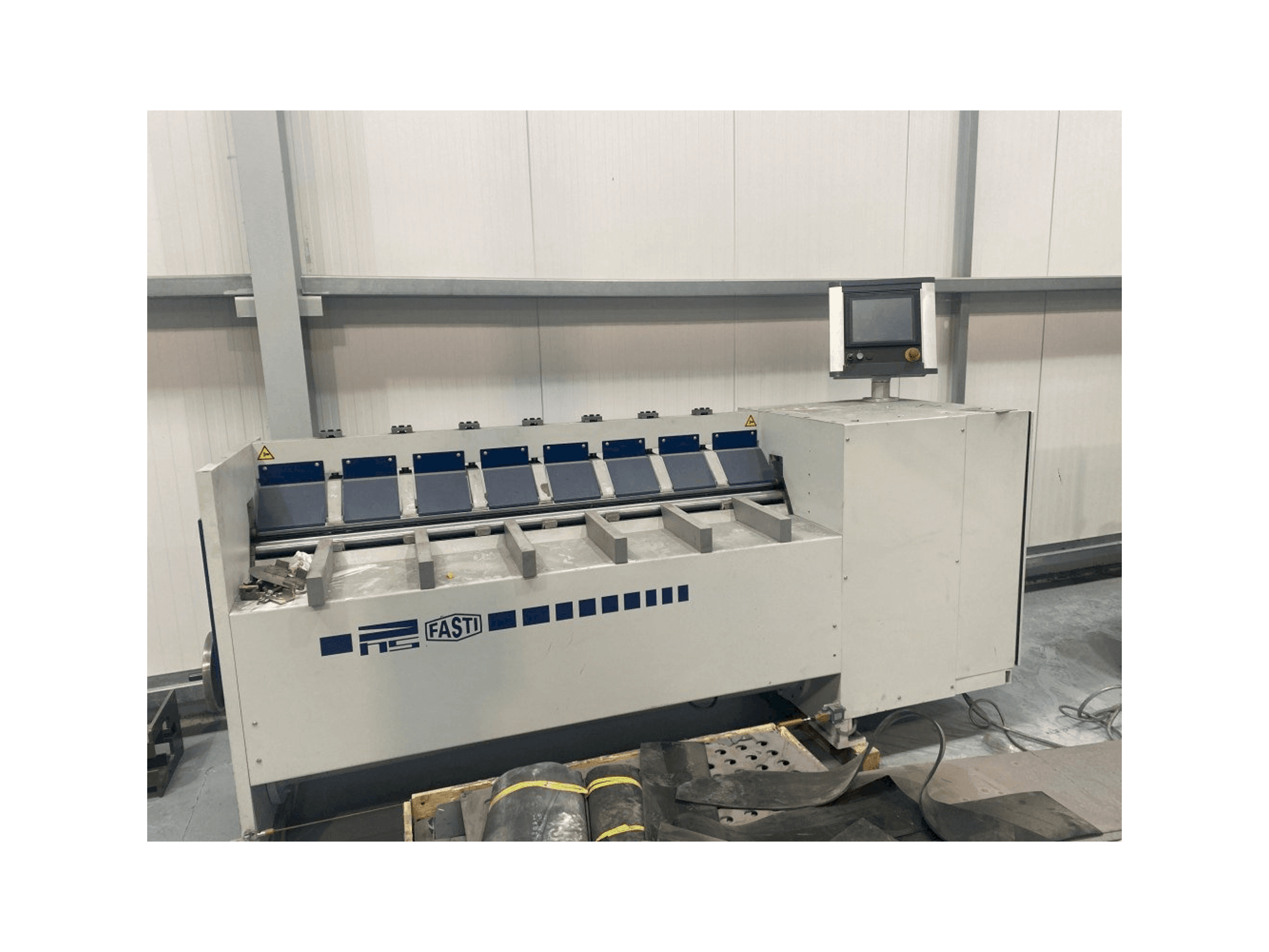 Vista frontale della macchina Schröder Fasti Model 145