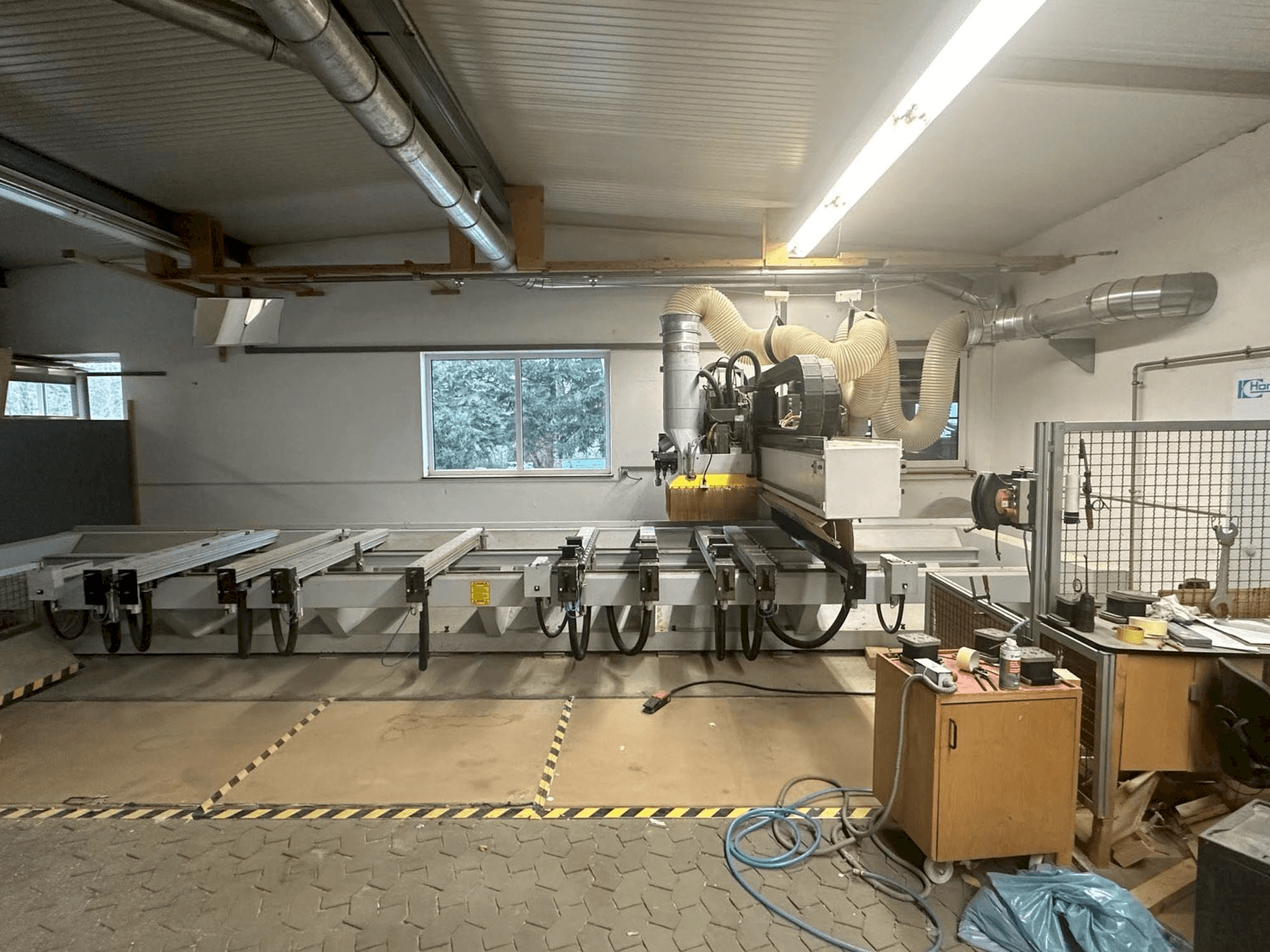 Vista frontale della macchina HOMAG BAZ20/50/16/K