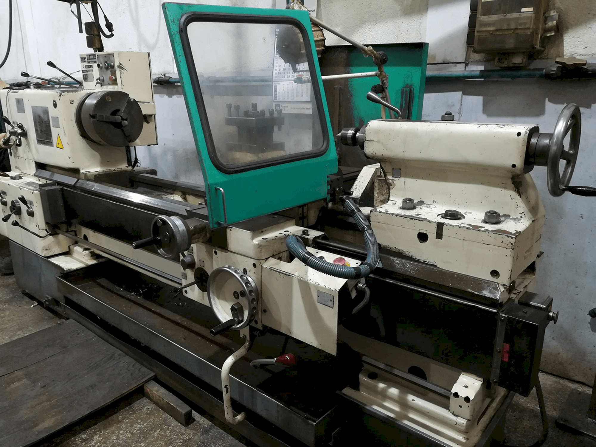 Vista frontale della macchina TOS SN 71 C