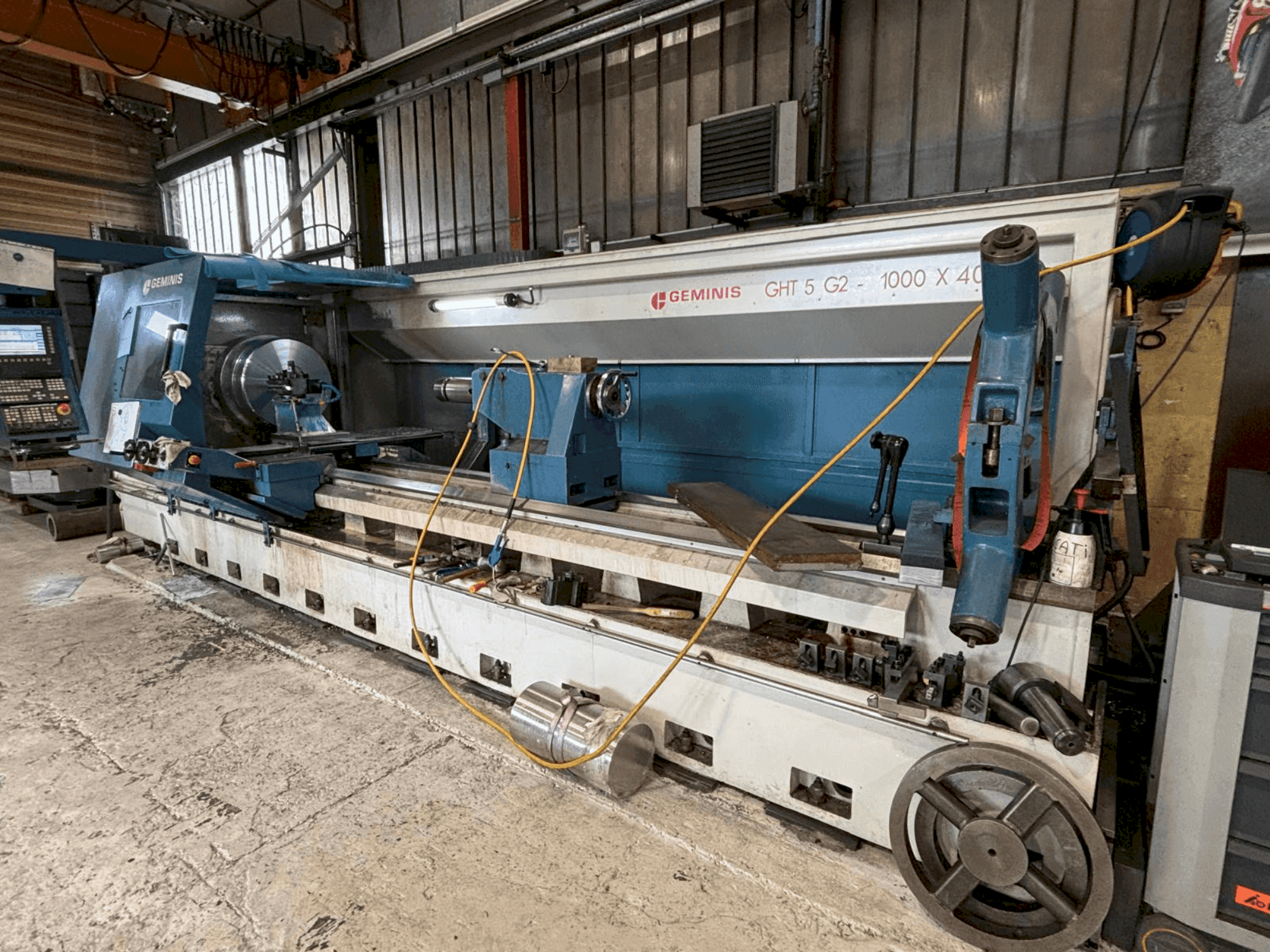 Vista frontale della macchina Geminis GHT5 G2-1000x4000