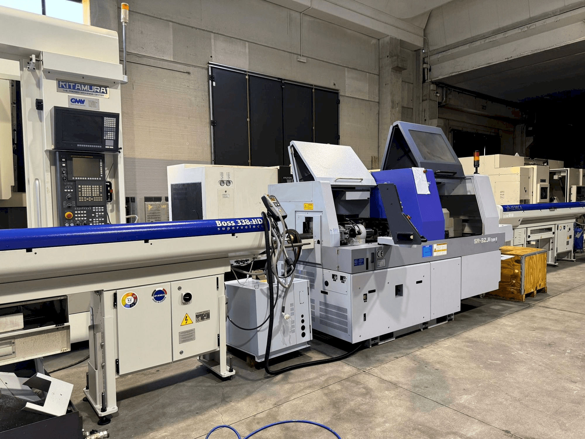 Vista frontale della macchina Star SR-32JII type B