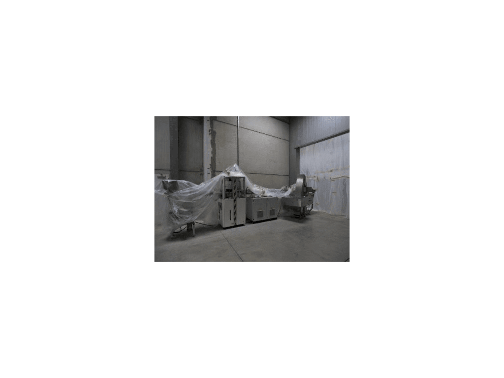 Vista frontale della macchina SACMI EL 1500